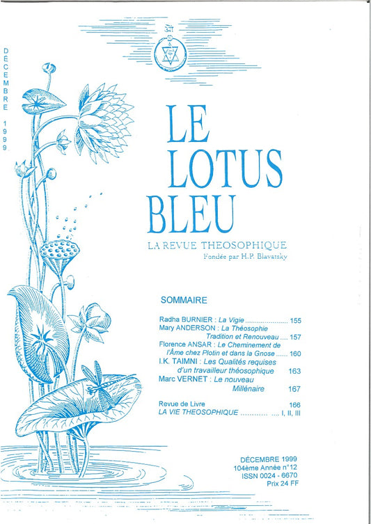 Le Lotus Bleu 1999/12