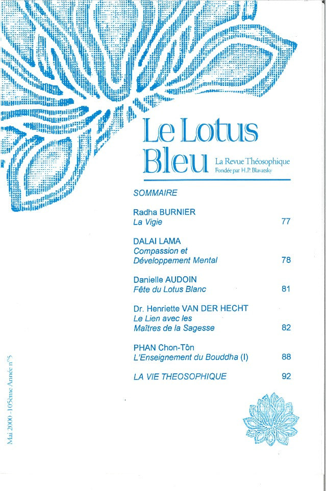 Le Lotus Bleu 2000/05