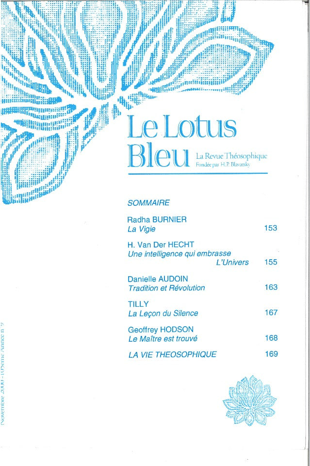 Le Lotus Bleu 2000/09