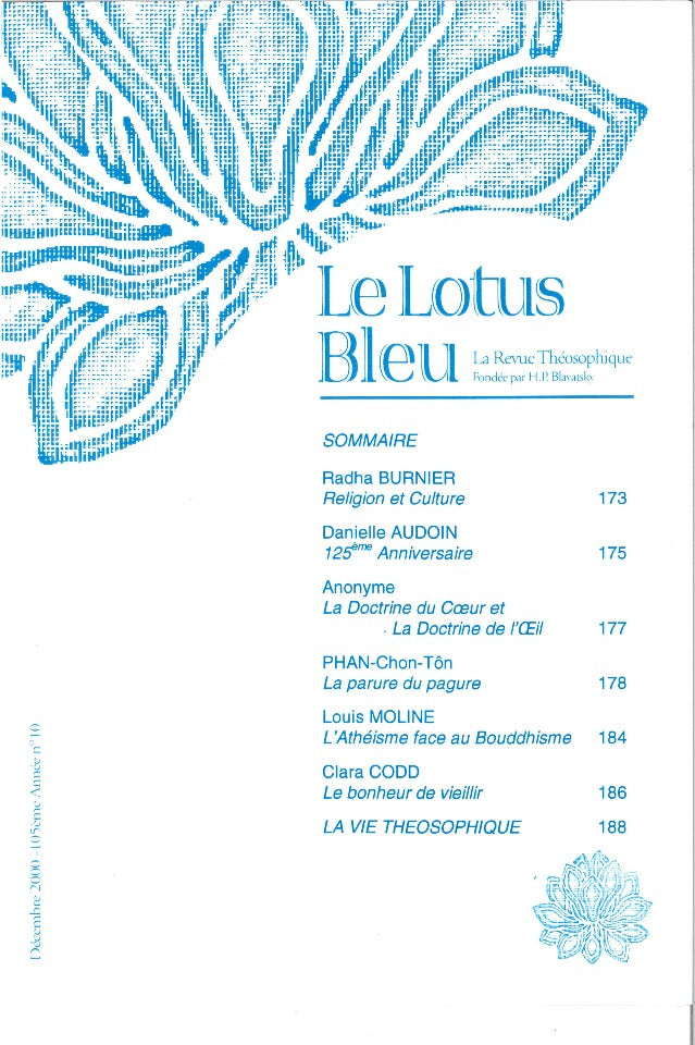 Le Lotus Bleu 2000/10