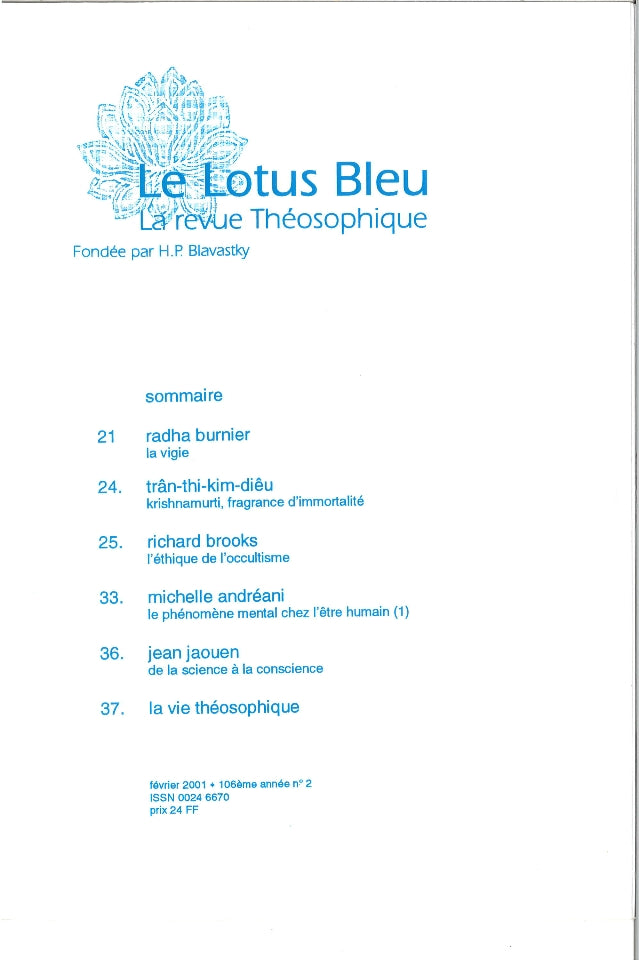 Le Lotus Bleu 2001/02