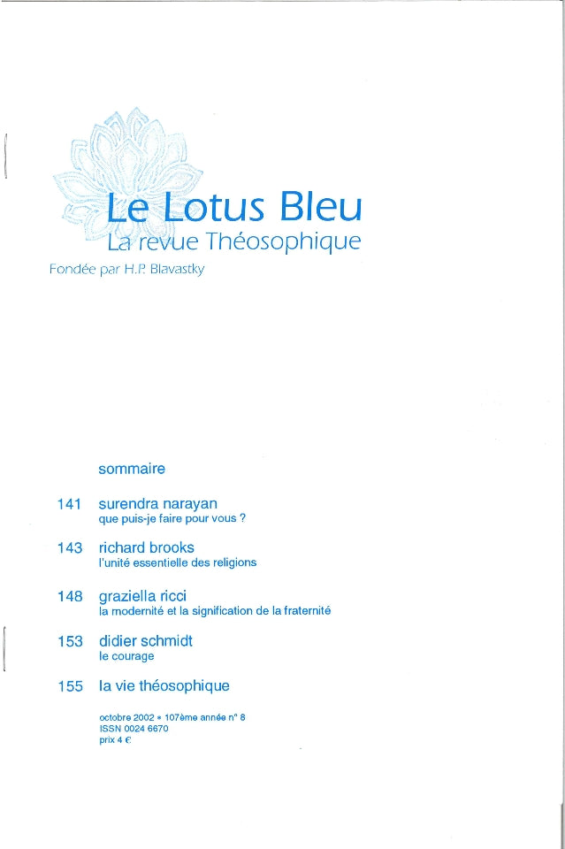 Le Lotus Bleu 2002/08
