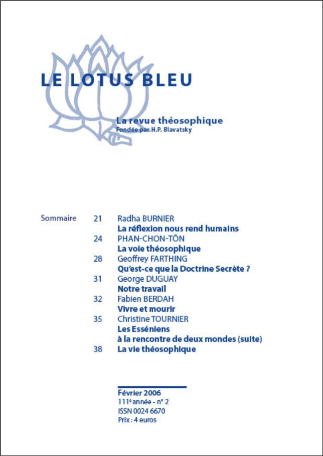 Le Lotus Bleu 2006/02