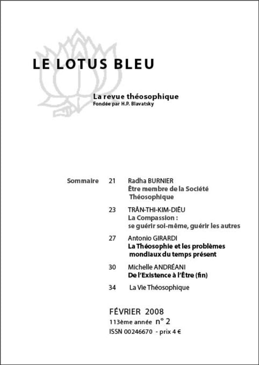 Le Lotus Bleu 2008/02