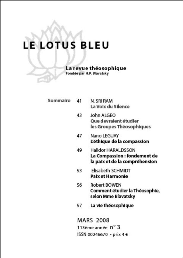 Le Lotus Bleu 2008/03
