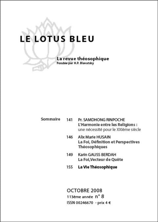 Le Lotus Bleu 2008/08