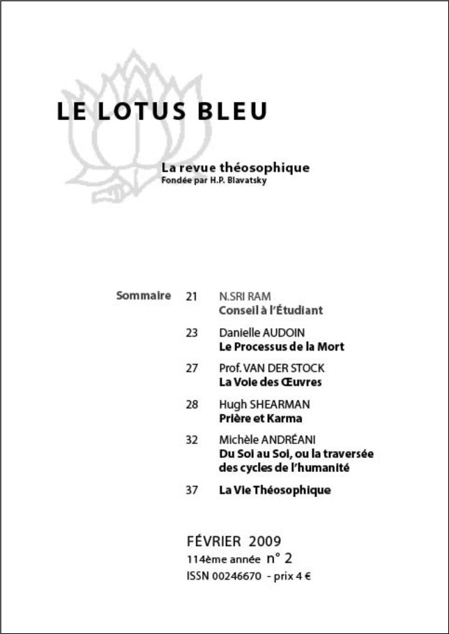 Le Lotus Bleu 2009/02
