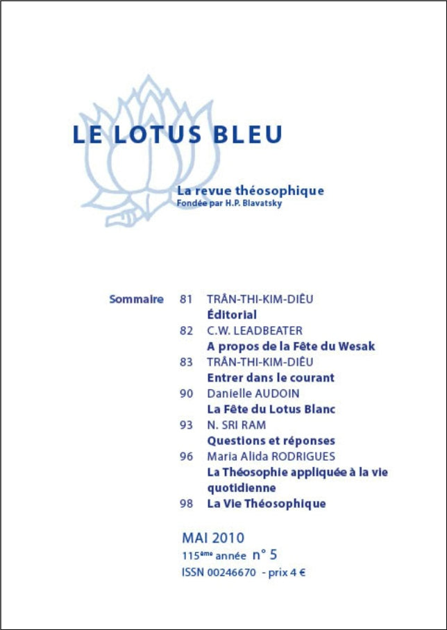 Le Lotus Bleu 2010/05