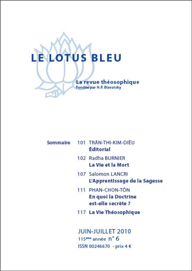 Le Lotus Bleu 2010/06