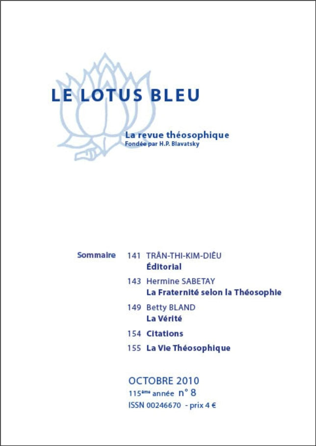 Le Lotus Bleu 2010/08