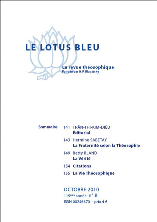 Le Lotus Bleu 2010/08