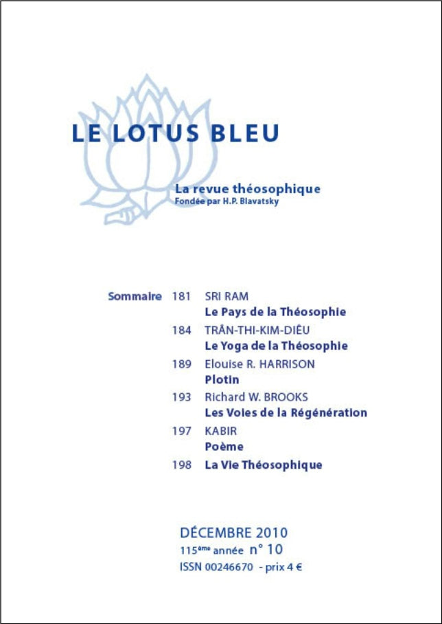 Le Lotus Bleu 2010/10