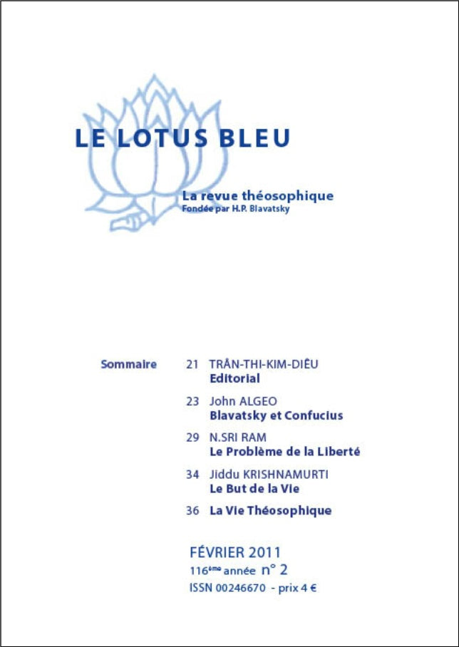 Le Lotus Bleu 2011/02
