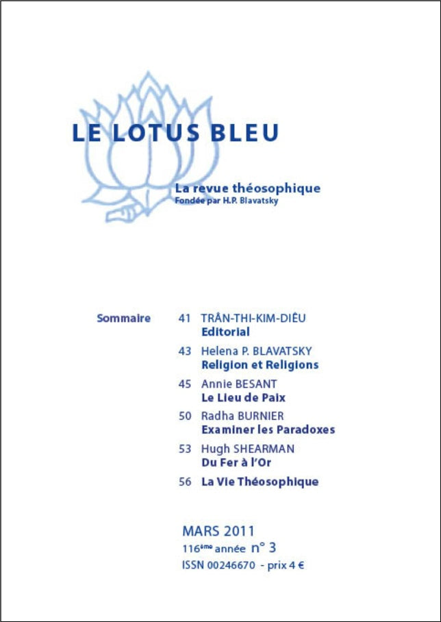 Le Lotus Bleu 2011/03