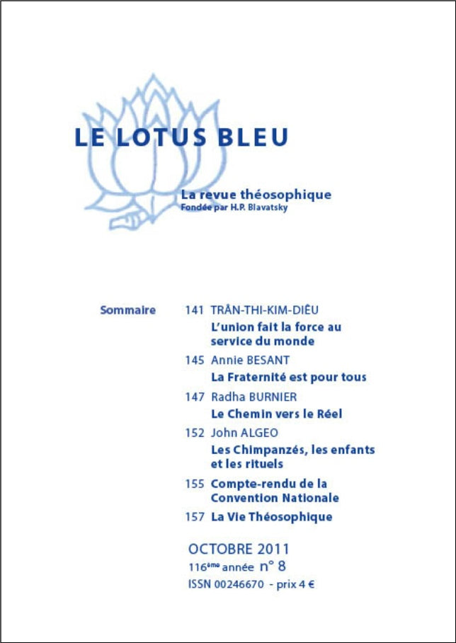 Le Lotus Bleu 2011/08