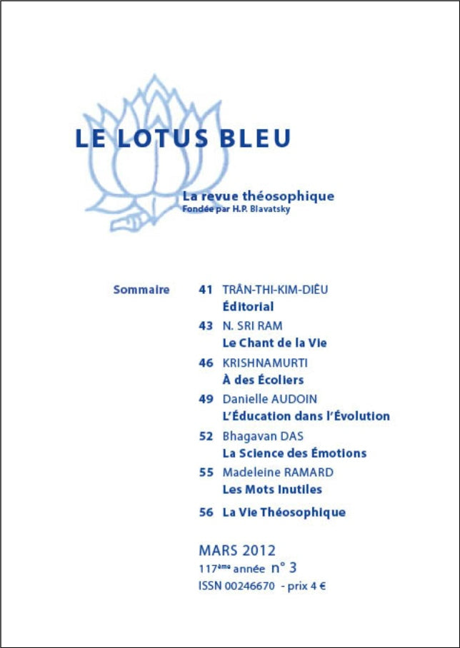 Le Lotus Bleu 2012/03