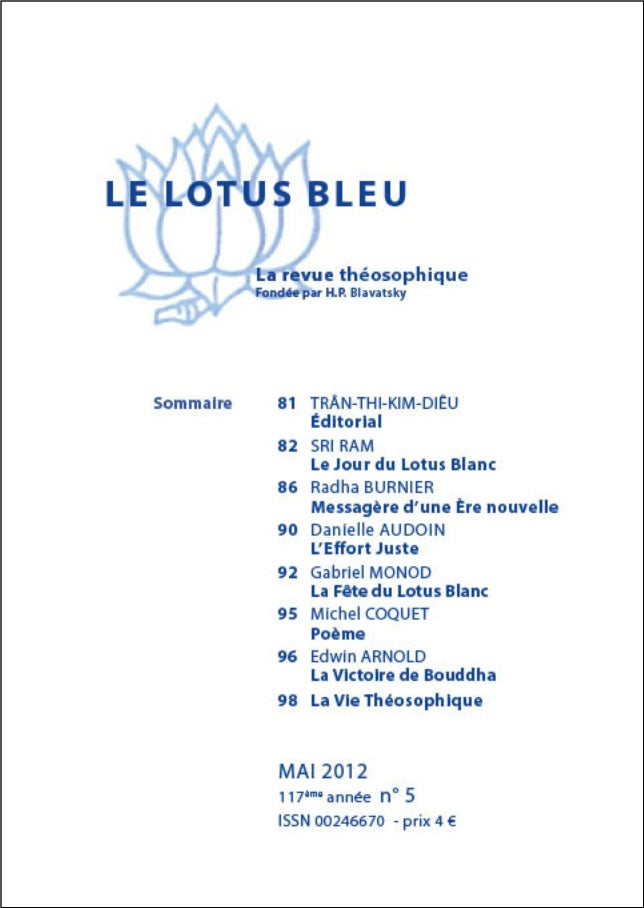 Le Lotus Bleu 2012/05