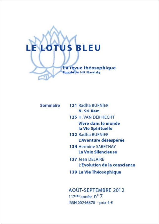 Le Lotus Bleu 2012/07