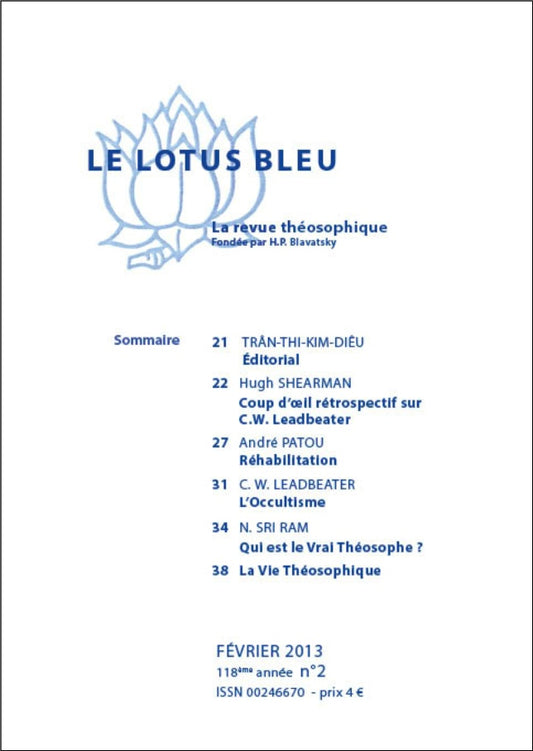Le Lotus Bleu 2013/02