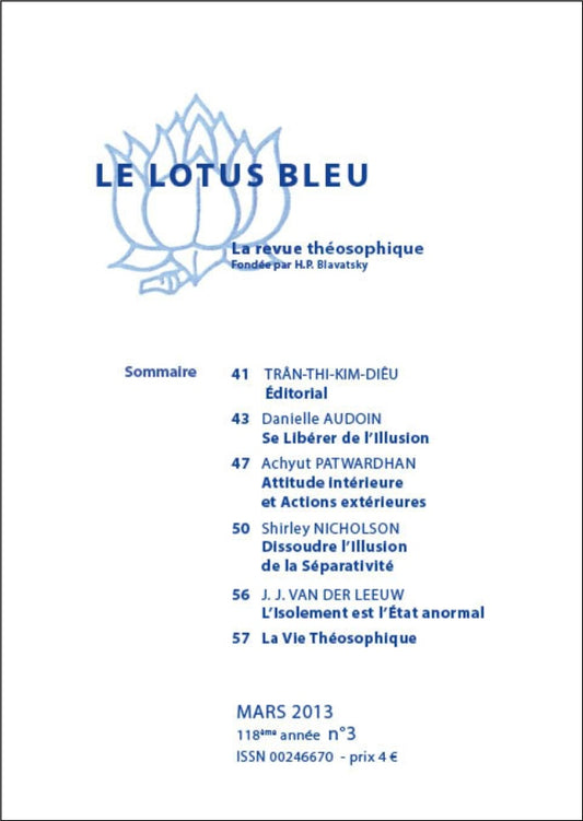 Le Lotus Bleu 2013/03