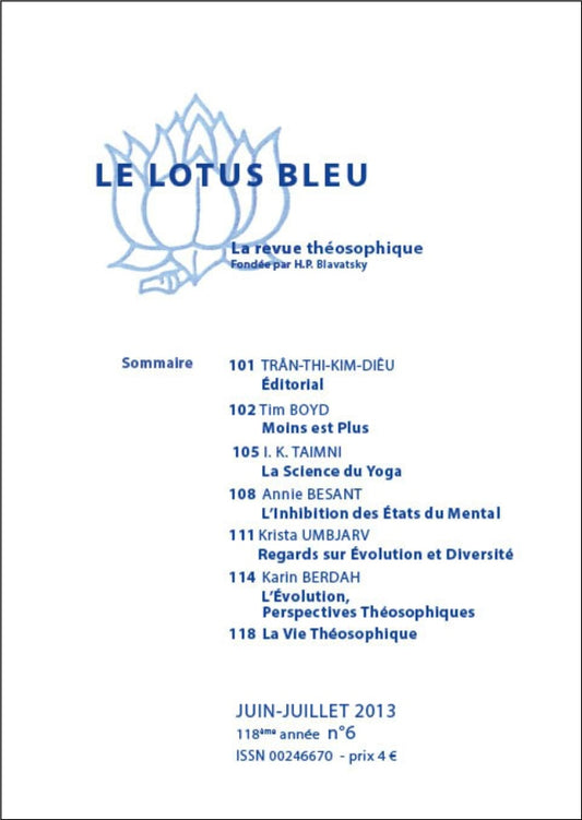Le Lotus Bleu 2013/06