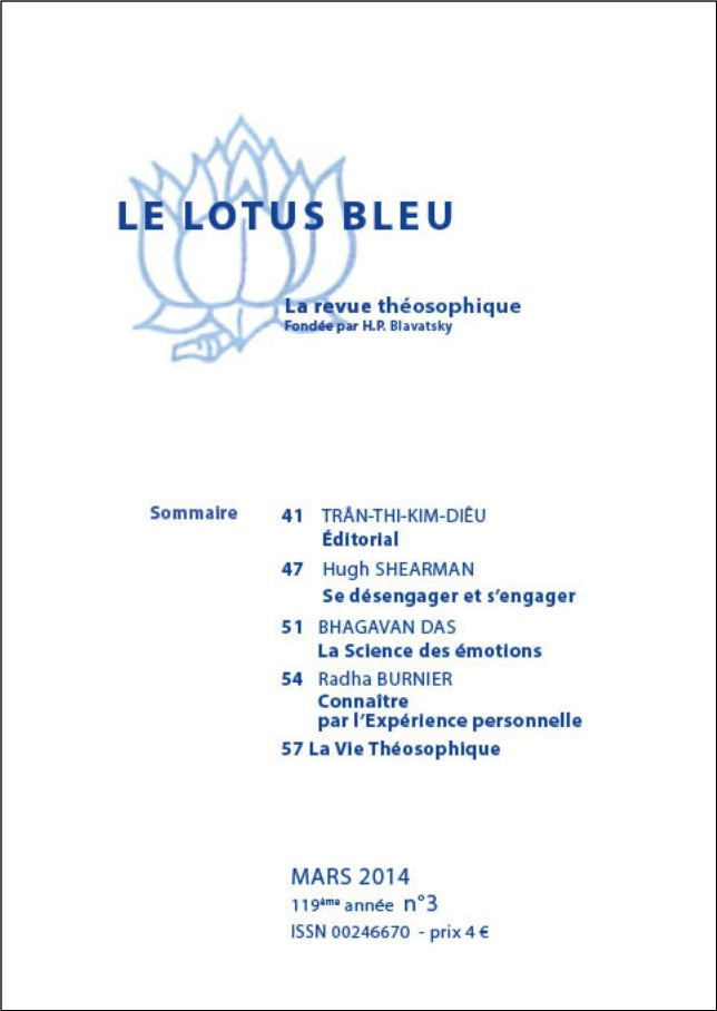 Le Lotus Bleu 2014/03