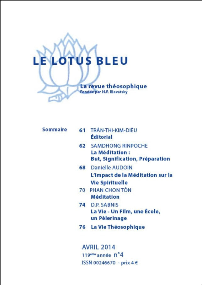 Le Lotus Bleu 2014/04