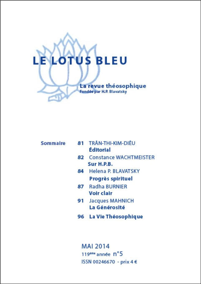 Le Lotus Bleu 2014/05