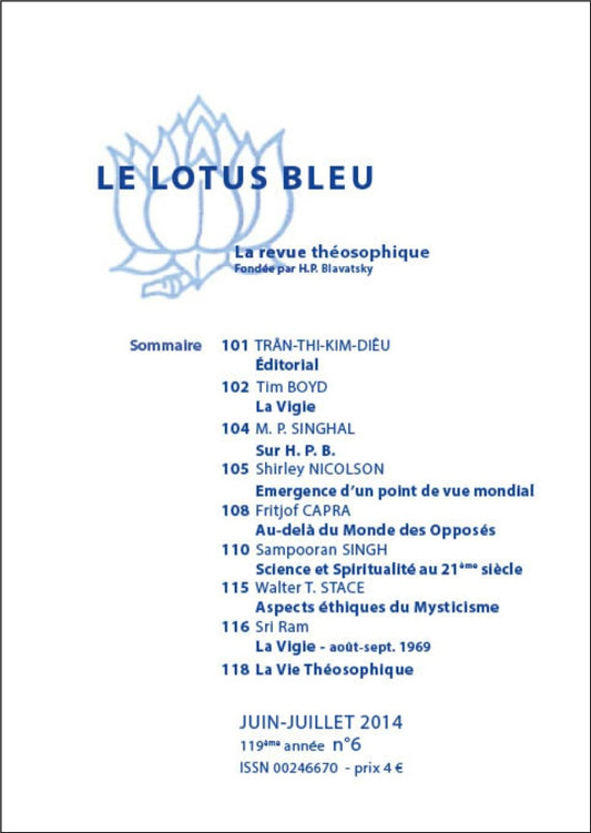 Le Lotus Bleu 2014/06