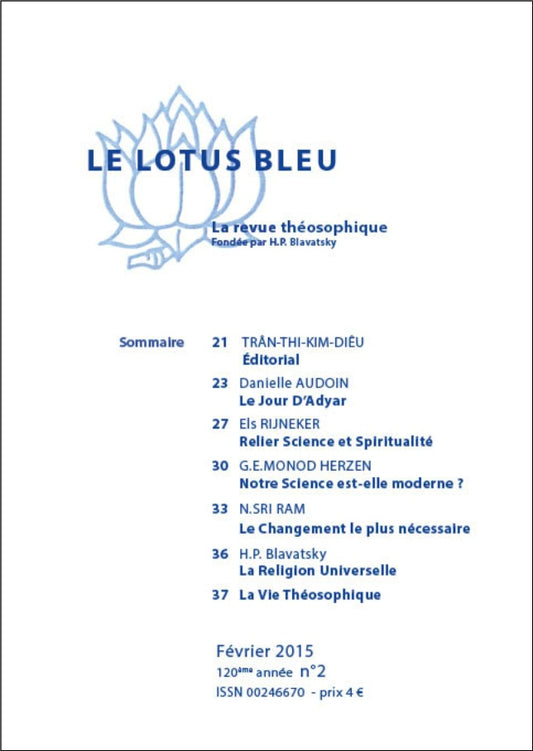 Le Lotus Bleu 2015/02