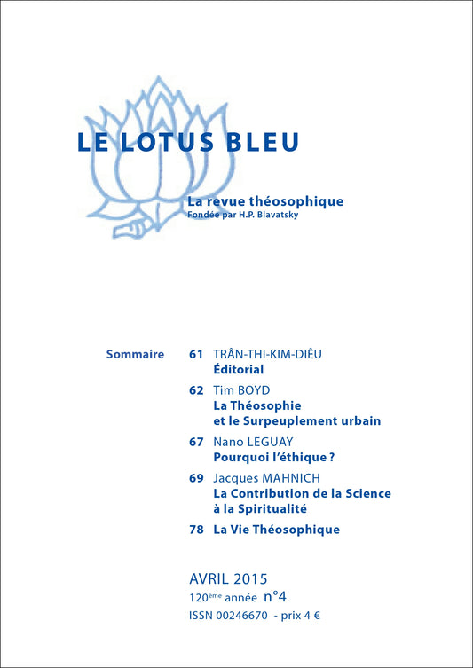 Le Lotus Bleu 2015/04