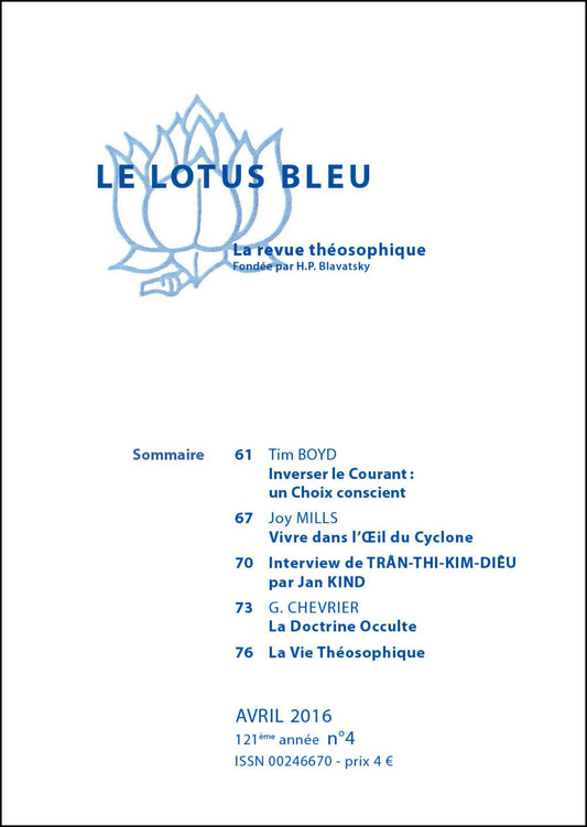 Le Lotus Bleu 2016/04