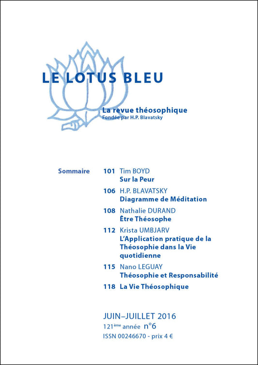 Le Lotus Bleu 2016/06