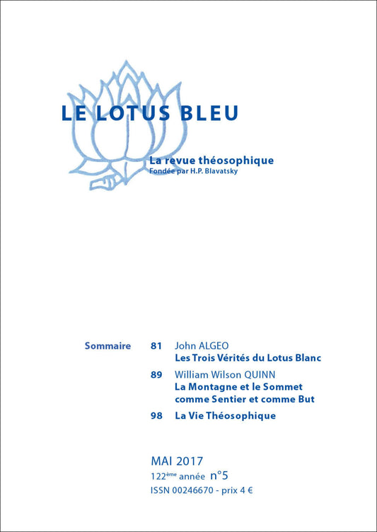 Le Lotus Bleu 2017/05