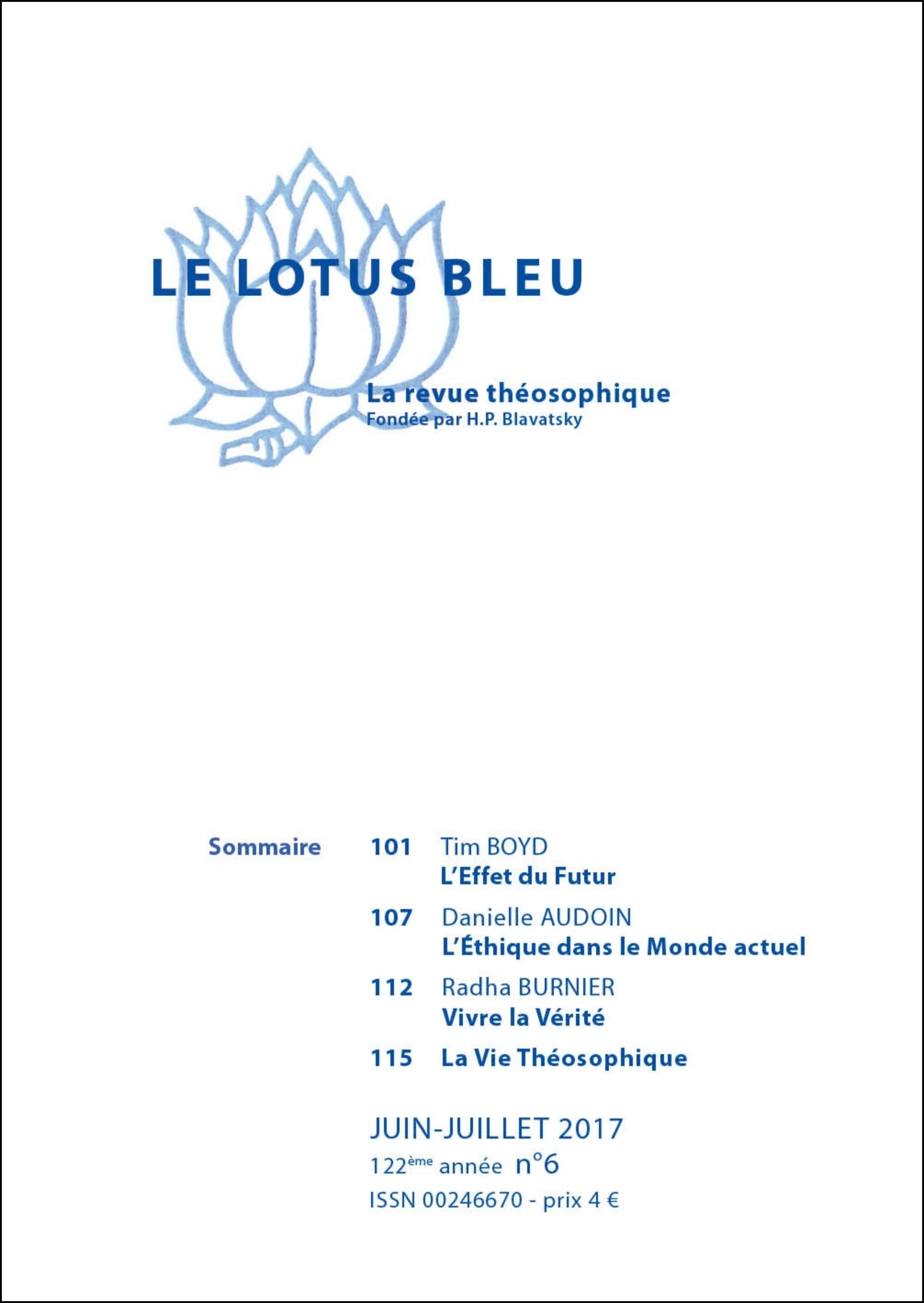 Le Lotus Bleu 2017/06