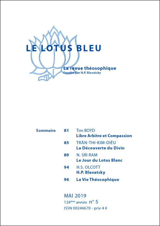 Le Lotus Bleu 2019/05