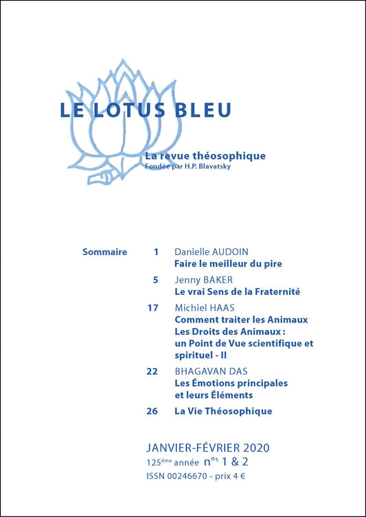 Le Lotus Bleu 2020/01-02