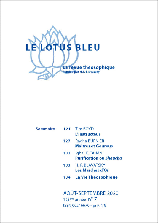 Le Lotus Bleu 2020/07