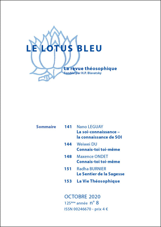 Le Lotus Bleu 2020/08