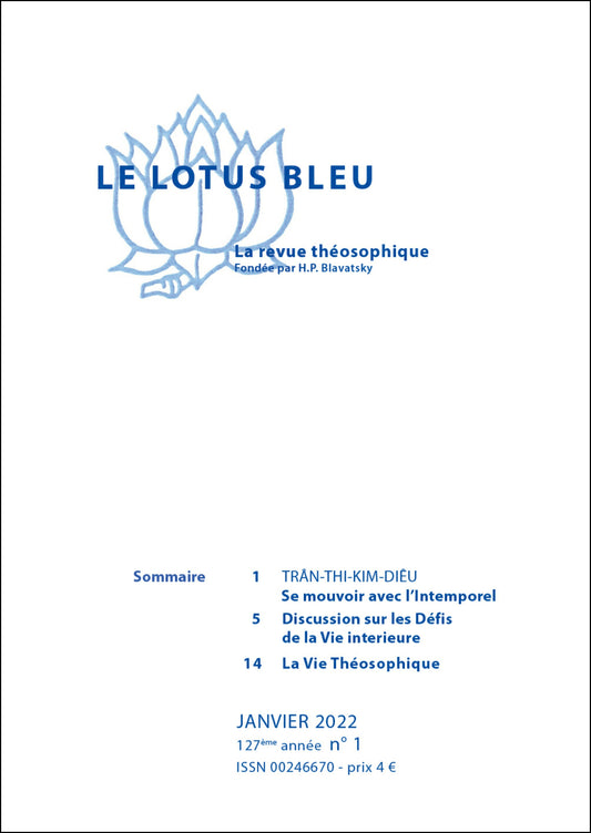 Le Lotus Bleu 2022/01