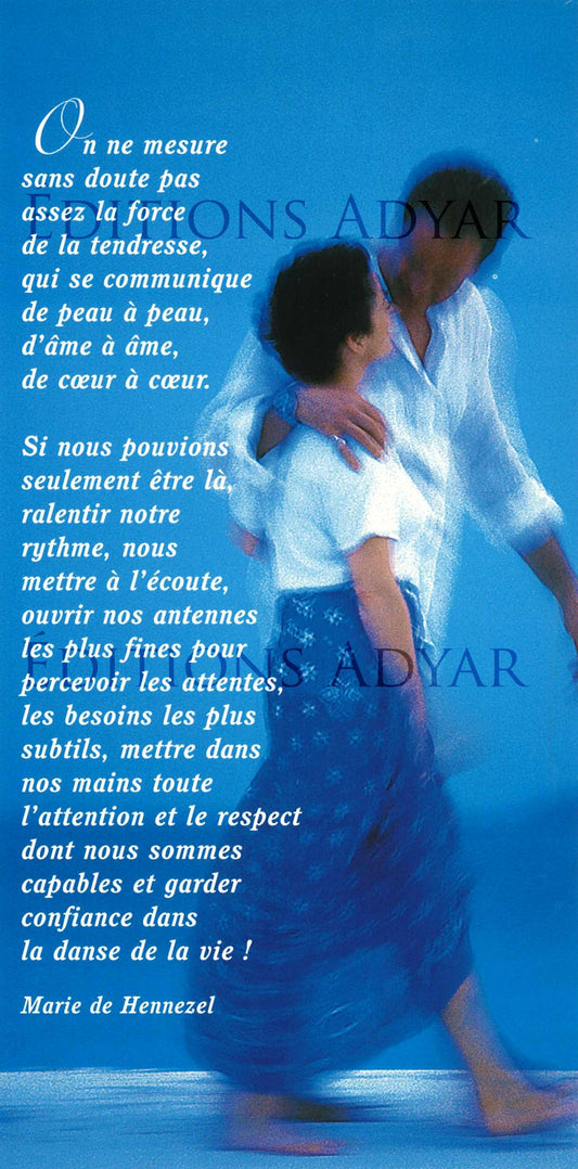 Carte de vœux « Tendresse »