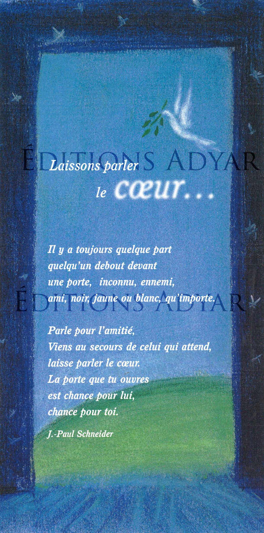 Carte de vœux « Cœur »