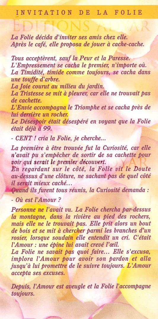 Carte de vœux « Folie »