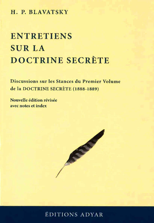 Occasion - Entretiens sur la Doctrine Secrète