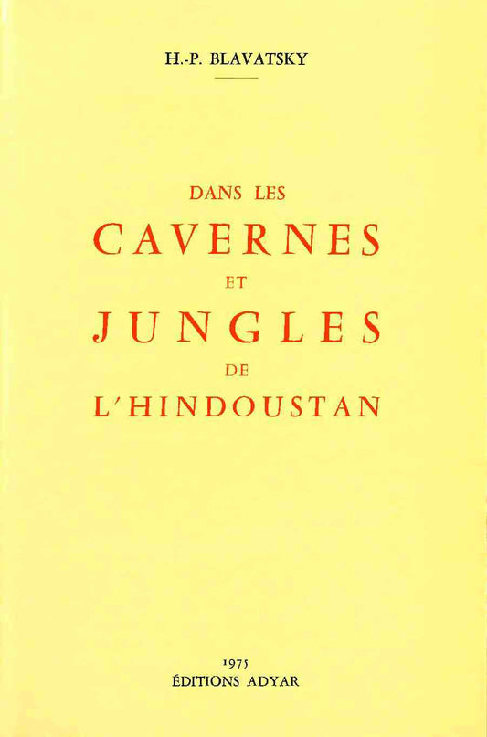 Occasion - Dans les Cavernes et Jungles de l’Hindoustan