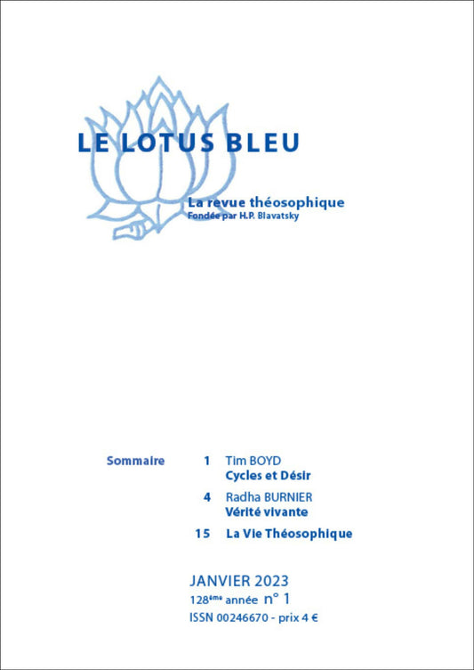 Le Lotus Bleu 2023/1